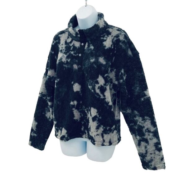 Marika Tyra Cropped Sherpa Pullover Sz.Large NWT - Picture 11 of 13